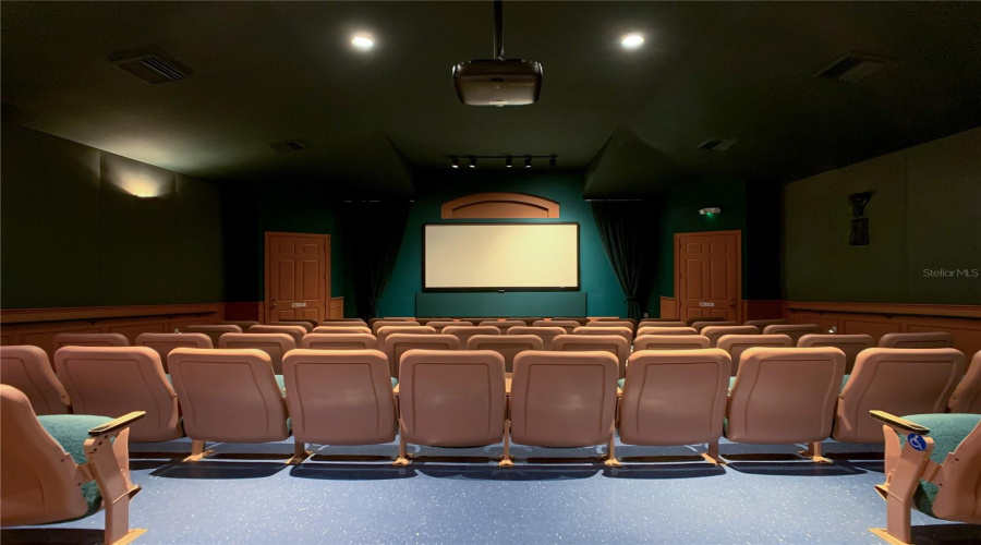 Movie Theater – On-site private screenings. Movie Theater – On-site private screenings.