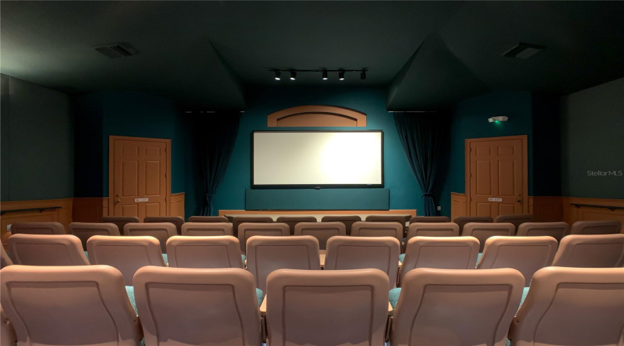 Movie Theater – On-site private screenings. Movie Theater – On-site private screenings.