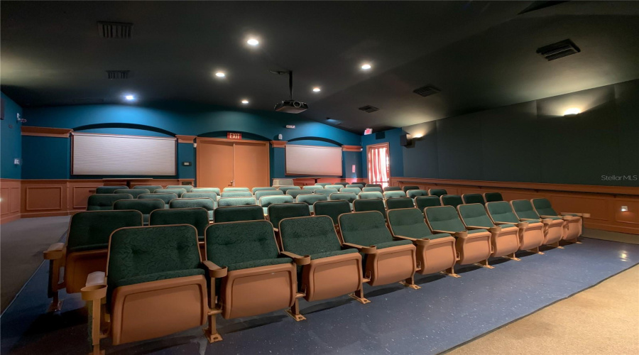 Movie Theater – On-site private screenings. Movie Theater – On-site private screenings.