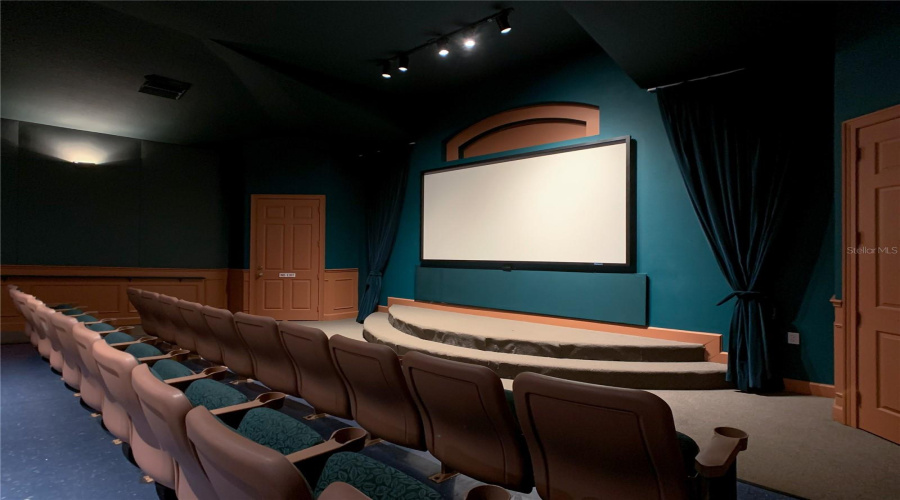 Movie Theater – On-site private screenings. Movie Theater – On-site private screenings.