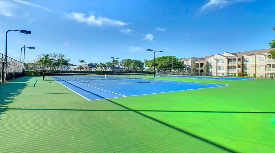 Sports Courts – Tennis and volleyball for residents to enjoy. Sports Courts – Tennis and volleyball for residents to enjoy.