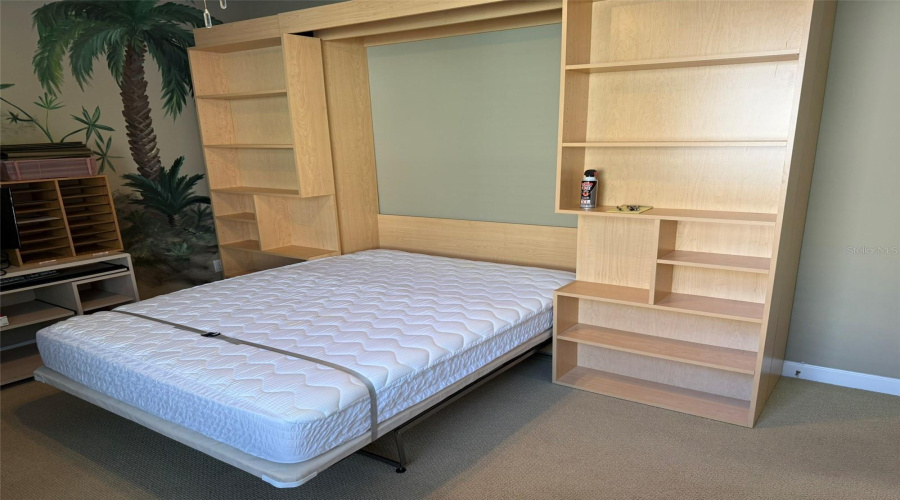 Built-ins Bedroom 2/Home Office opens to a Murphy Bed Built-ins Bedroom 2/Home Office opens to a Murphy Bed