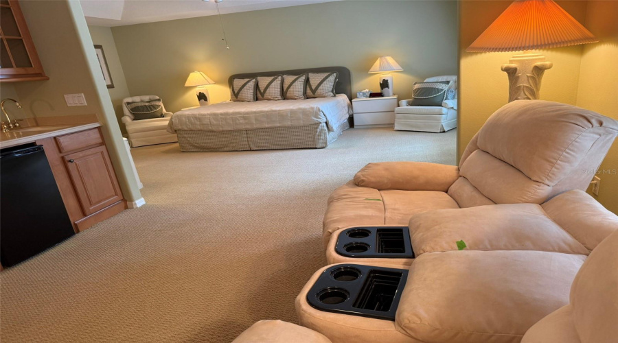 Primary Bedroom Built in Entertainment/Wet Bar Primary Bedroom Built in Entertainment/Wet Bar