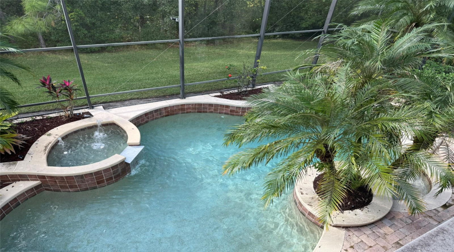 Primary Bedroom Private Balcony View to Pool Primary Bedroom Private Balcony View to Pool