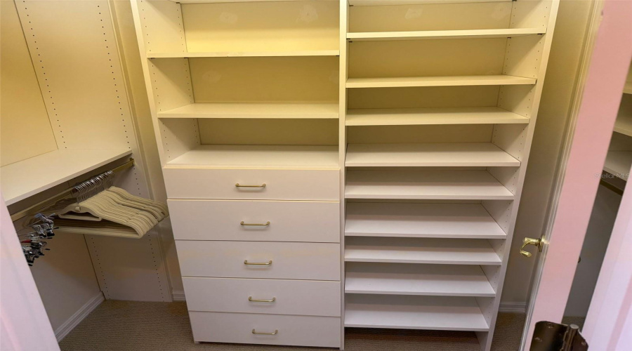 Primary Bedroom California Closets - Hers Primary Bedroom California Closets - Hers