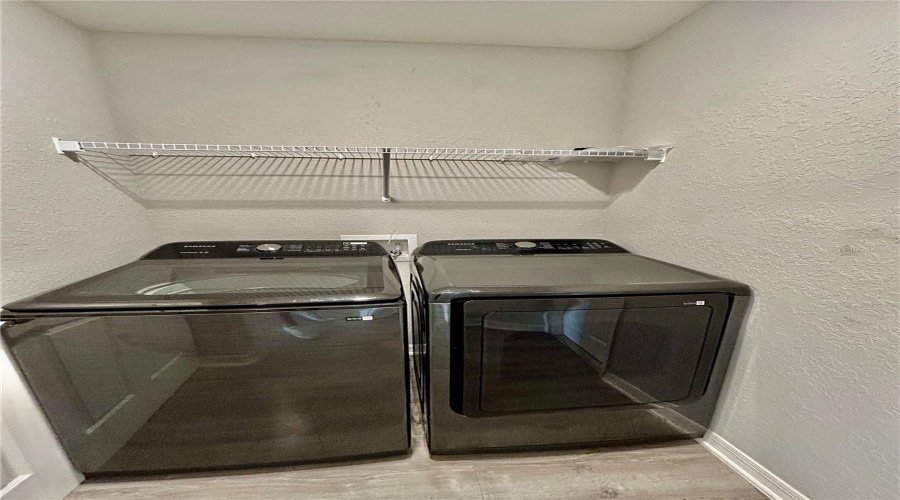 Laundry Room off of the garage Laundry Room off of the garage