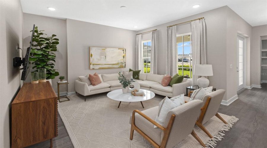 Island Village Model Great Room