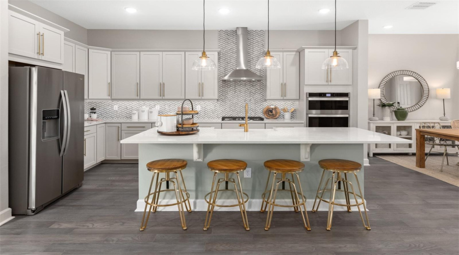 Island Village Model Kitchen