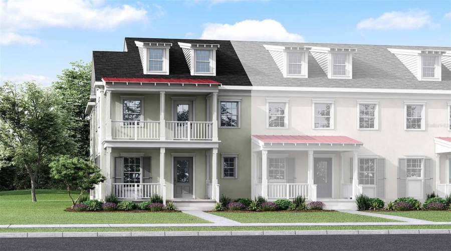 Island Village Anastasia Coastal with Balcony Exterior