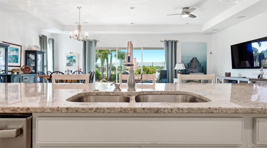 Watch the world of golfer pass by while you're trying to think of what to serve guest when they return from their great game of golf.