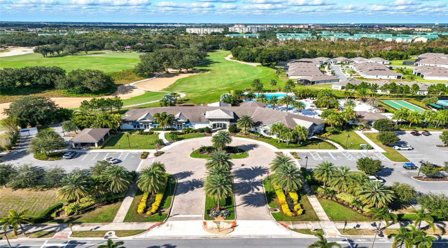 Entry to the Clubhouse