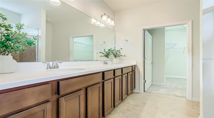 Master bathroom