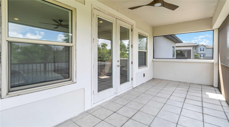 2nd Floor Primary Bedroom Patio