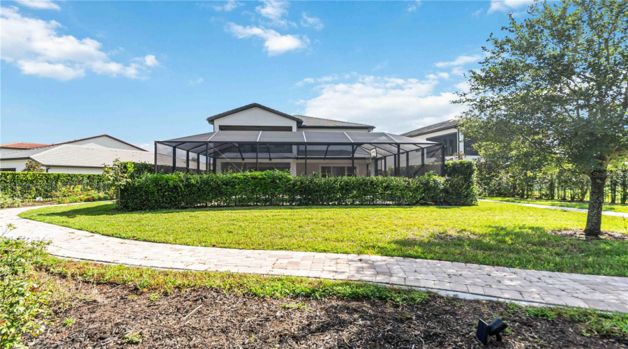 Pack of house sidewalk