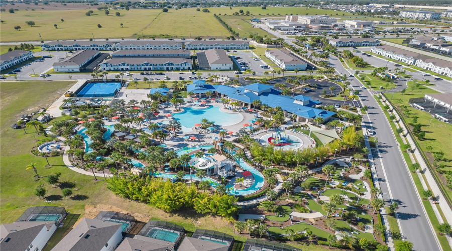 Amazing Community Amenities Aerial View 1