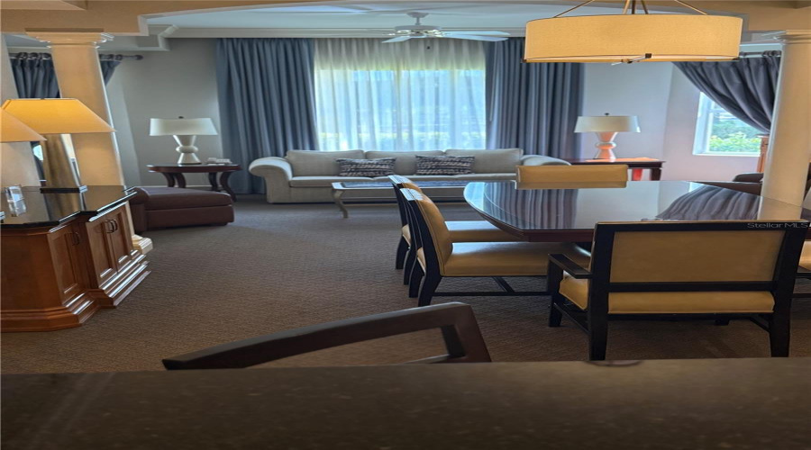 Dining Room - Living room view from the kitchen