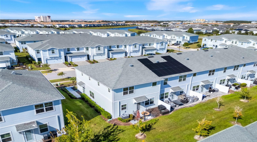 Drone view backyard 1