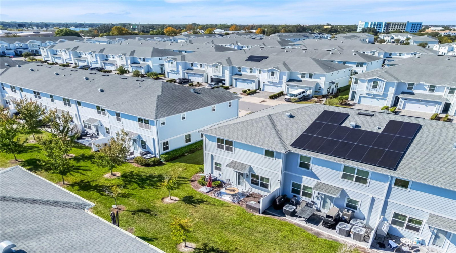 Drone view backyard 2