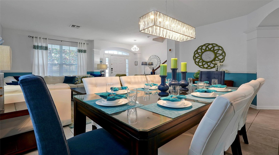 Dining room, new furniture