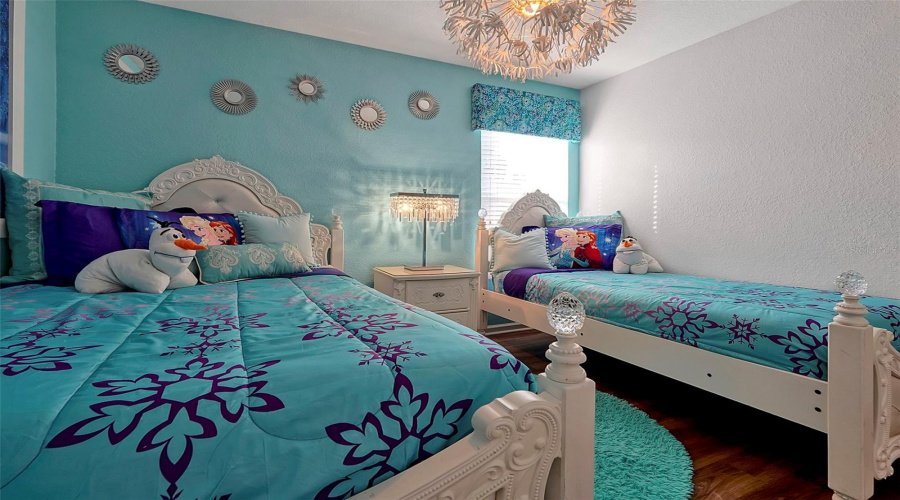Frozen  kid bedroom, sleeps 2, 2nd floor