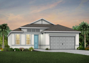 Exterior Design. Artistic rendering for this new construction home. Pictures are for illustrative purposes only. Elevations, colors and options may vary.