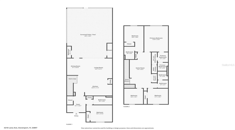 DAVENPORT, Florida 33897, 5 Bedrooms Bedrooms, ,4 BathroomsBathrooms,Residential,For Sale,LANA,0,MFRO6357667