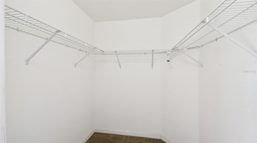 Walk-in closet in Primary Bedroom