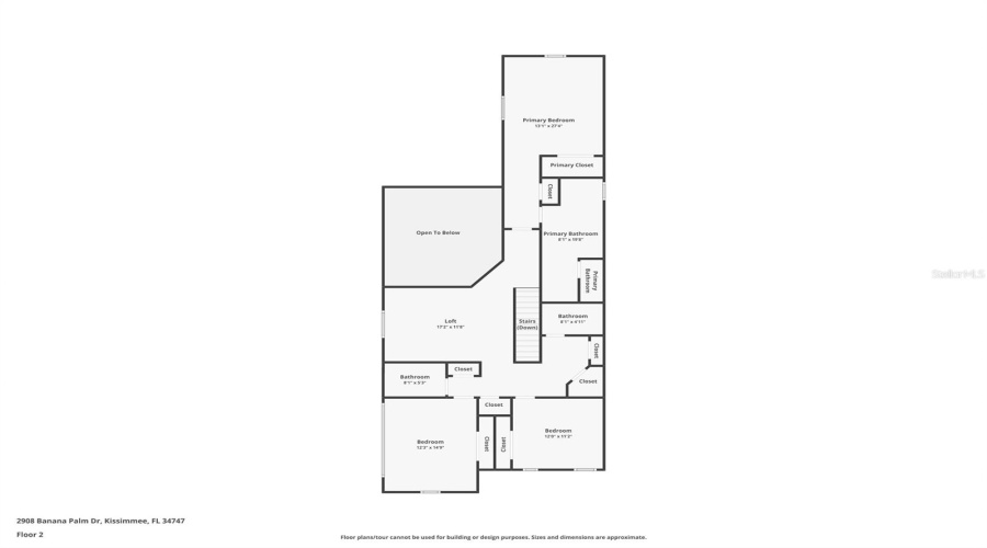 KISSIMMEE, Florida 34747, 5 Bedrooms Bedrooms, ,5 BathroomsBathrooms,Residential,For Sale,BANANA PALM,0,MFRO6358978