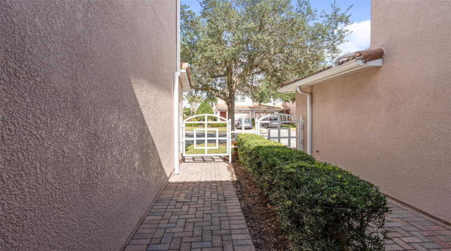 Walkway to Front Door