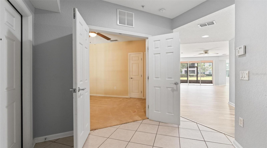 Entry way to Bonus room/Den/3rd Bedroom