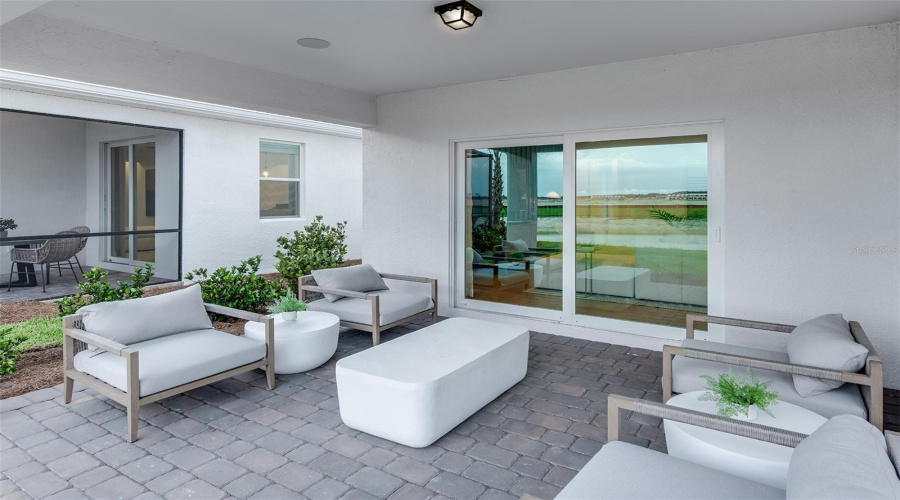 Model Home Design Only. Pictures and furnishings are for illustrative purposes only. Elevations, colors and options may vary. Furniture is for model home staging only.