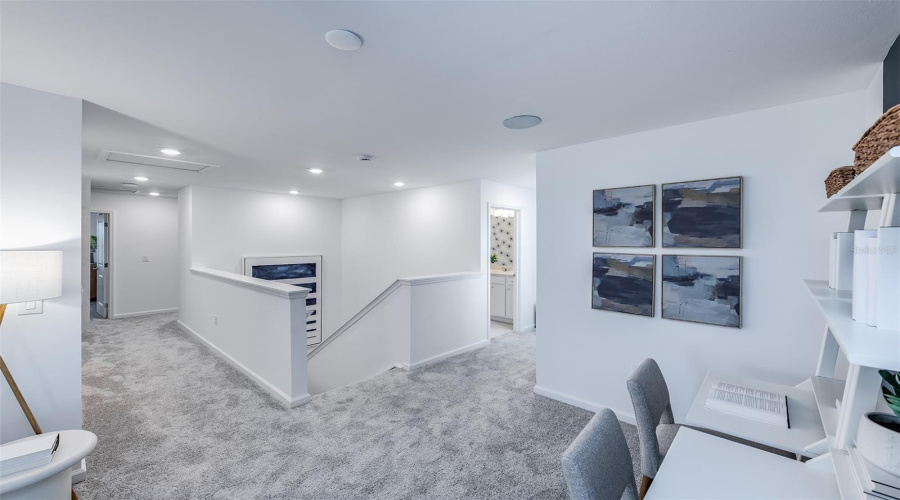 Model Home Design Only. Pictures and furnishings are for illustrative purposes only. Elevations, colors and options may vary. Furniture is for model home staging only.