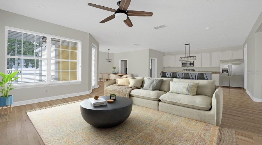 *VIRTUALLY STAGED* Living Room