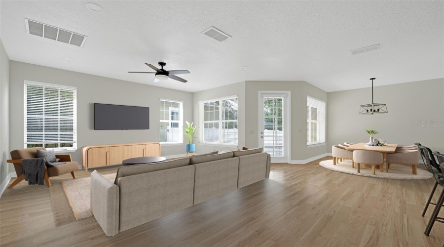 *VIRTUALLY STAGED* Living Room