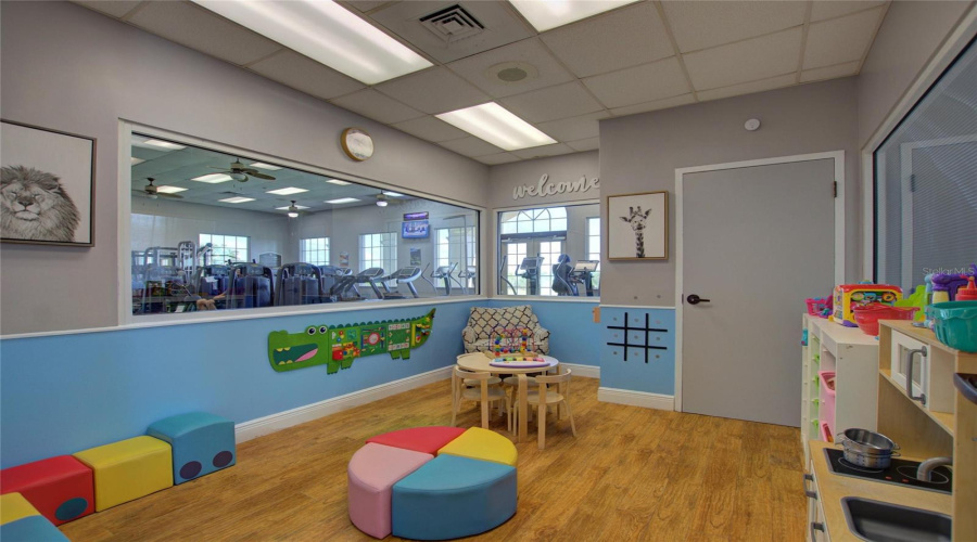 Kid play area