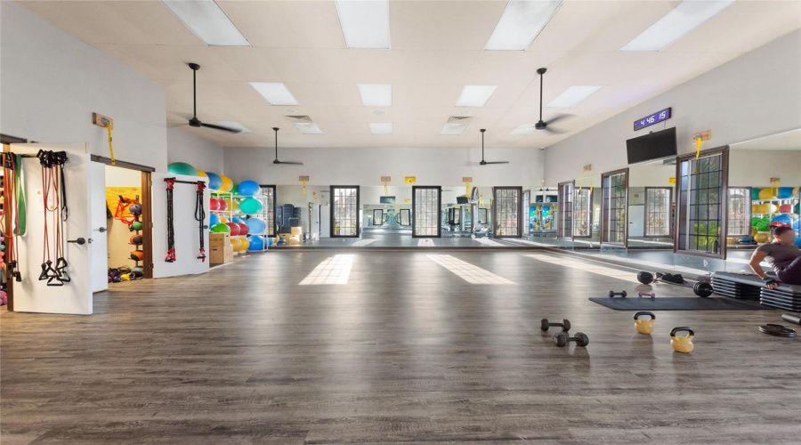 Fitness room