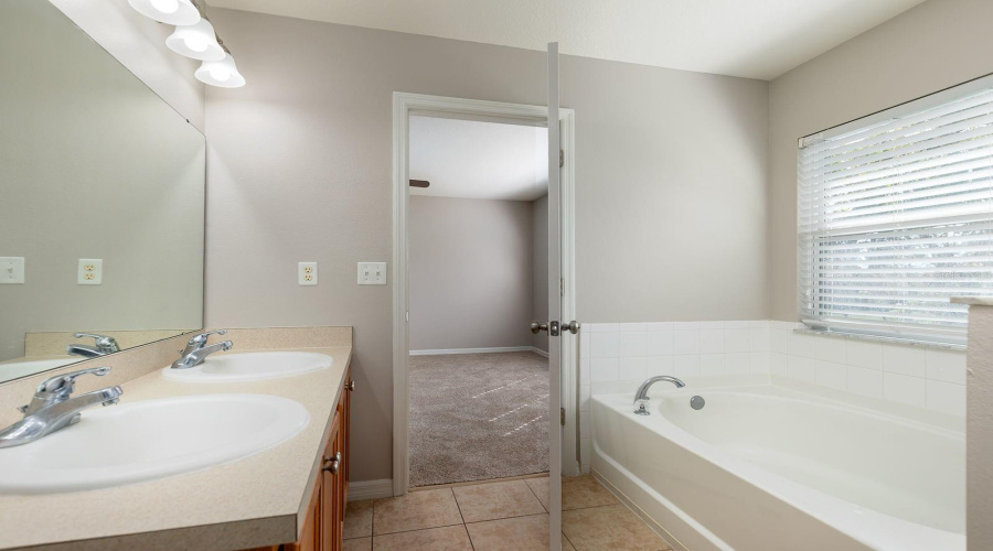 Primary Suite - Bathroom (upstairs)