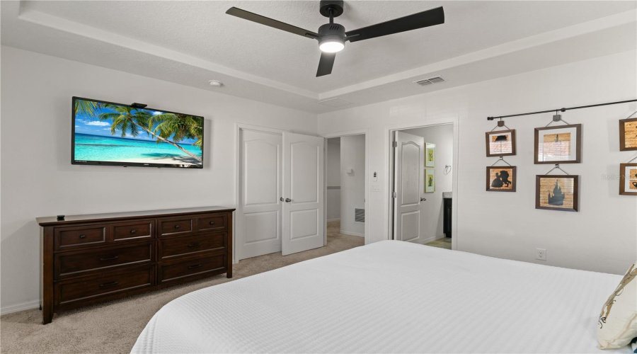 Master bedroom 2nd floor.