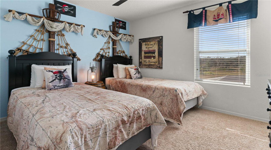 3rd bedroom. (Pirates)