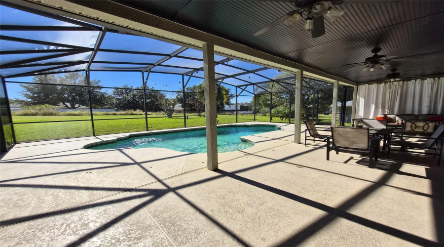 Screened Lanai with Enclosed Pool