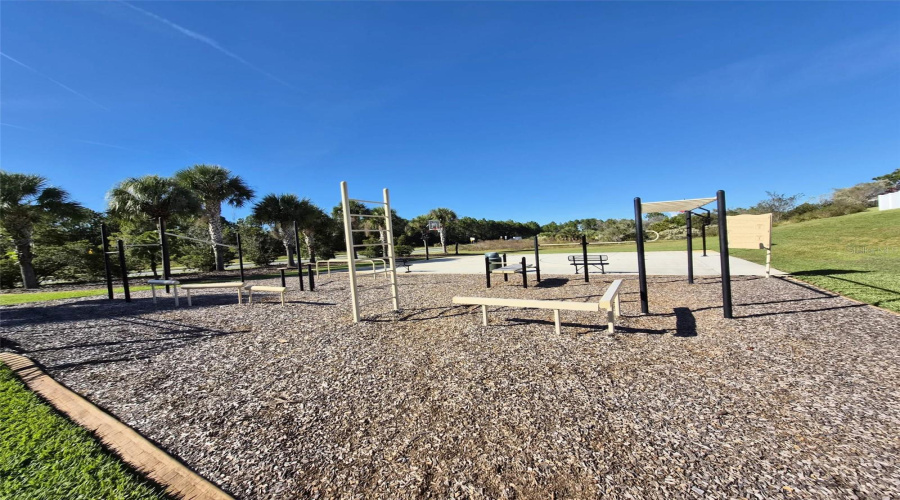 Outdoor Fitness Station