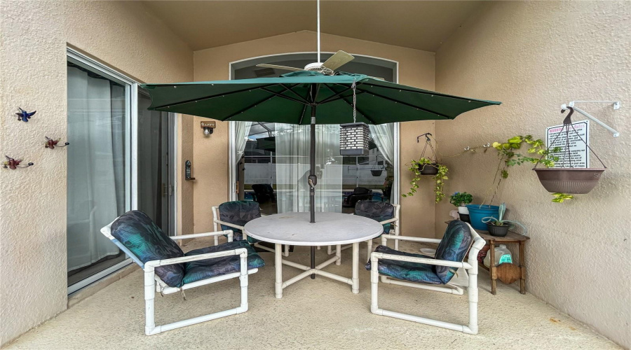 Covered lanai