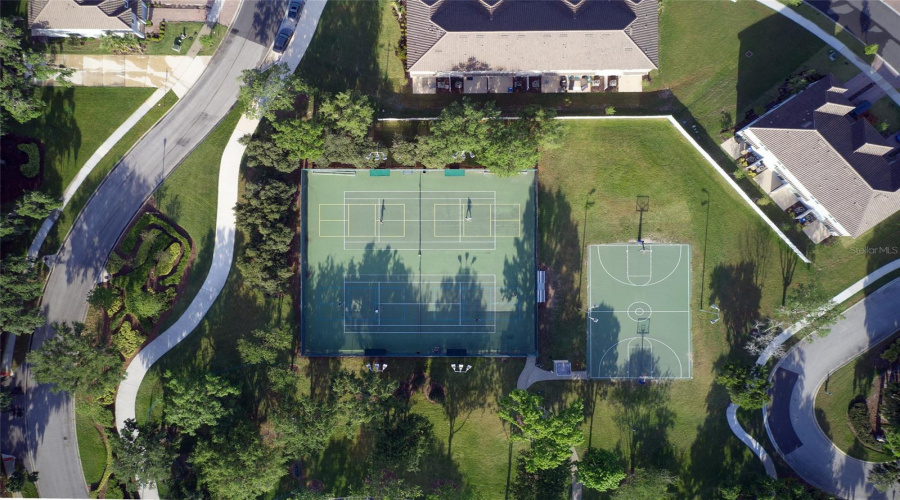 tennis courts