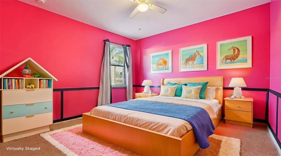 Second Bedroom Staged