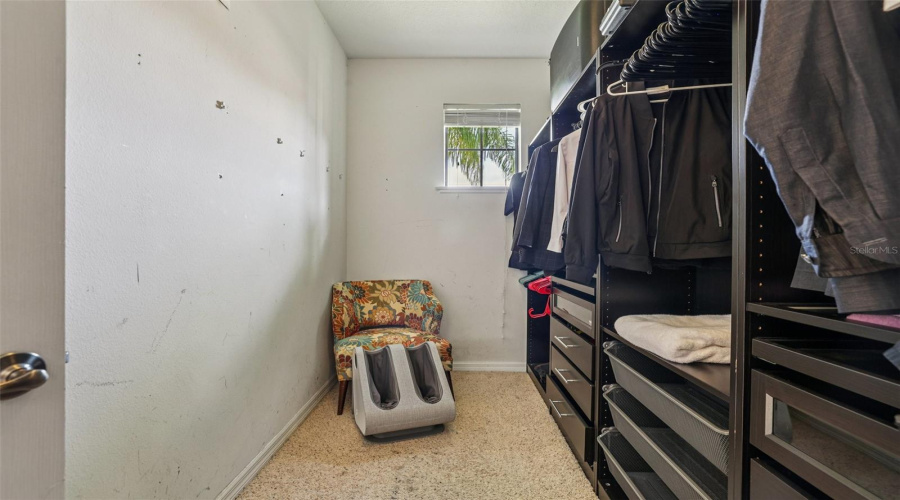 Owner's Walk-in Closet
