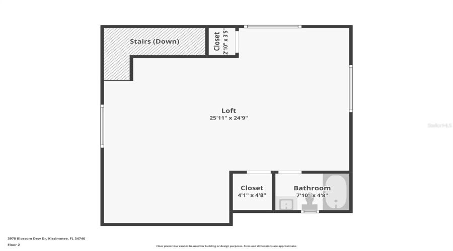 Second Level Floorplan