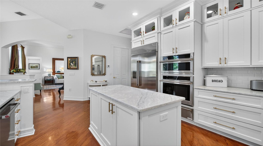 Kitchen with Custom Cabinets