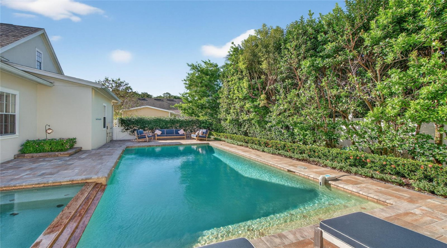 Solar Heated Pool & Spa