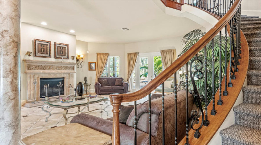 Formal Living Room and Stairs to Second Floor
