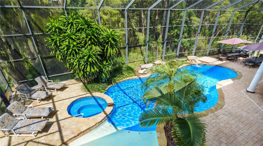 Lagoon Pool from Balcony